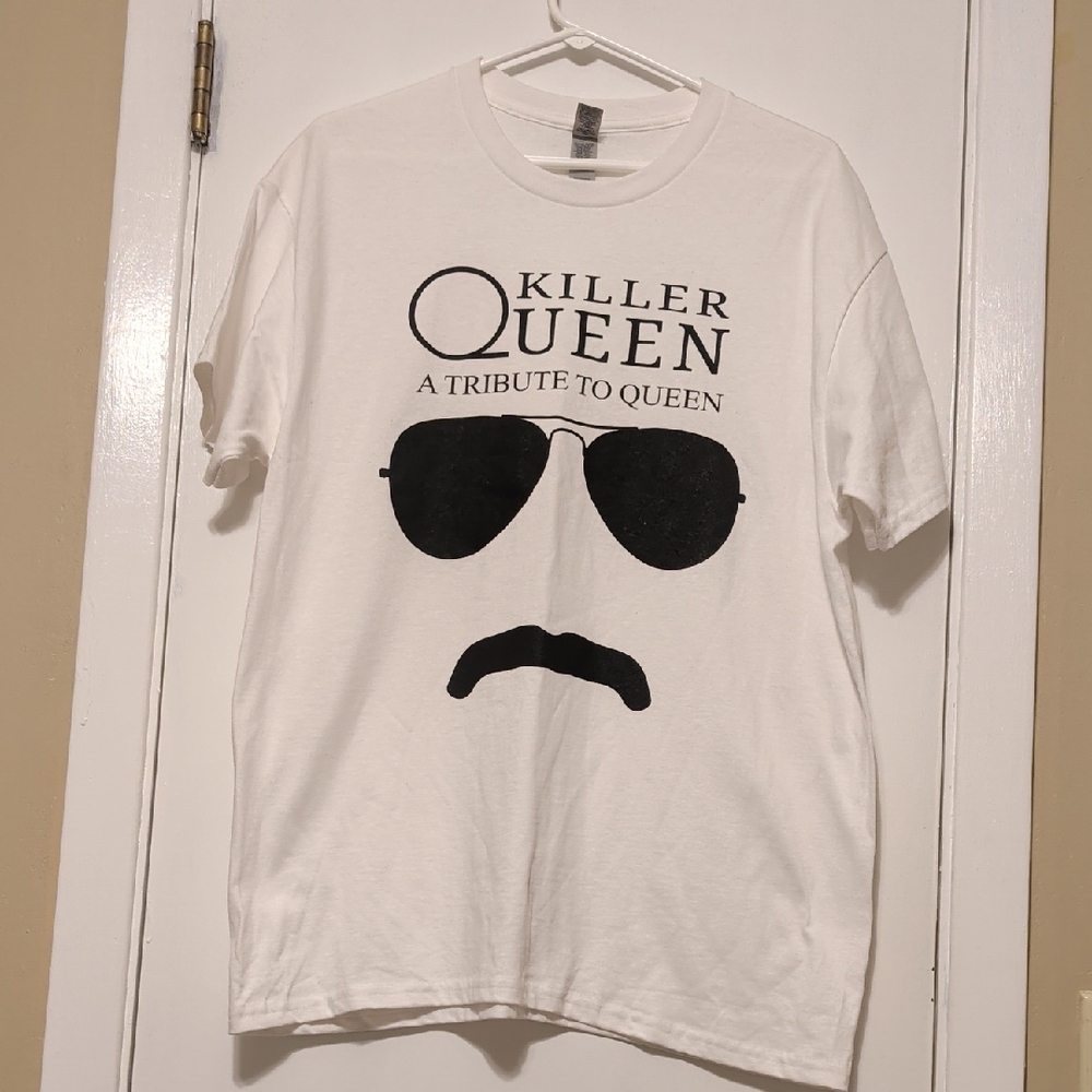 Killer Queen White Tribute Graphic Tee